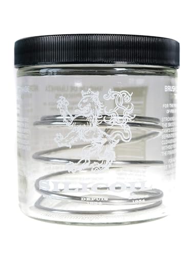 Brush Cleaning Tank Jar
