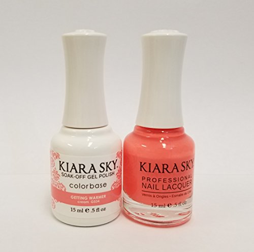 Kiara Sky Matching Gel Polish + Nail Lacquer (534 - Getting Warmer)