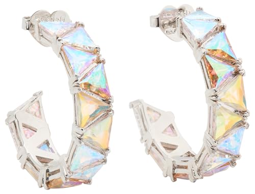 Kate Spade New York Shine Me Up Hoops, Neutral Multi, One Size