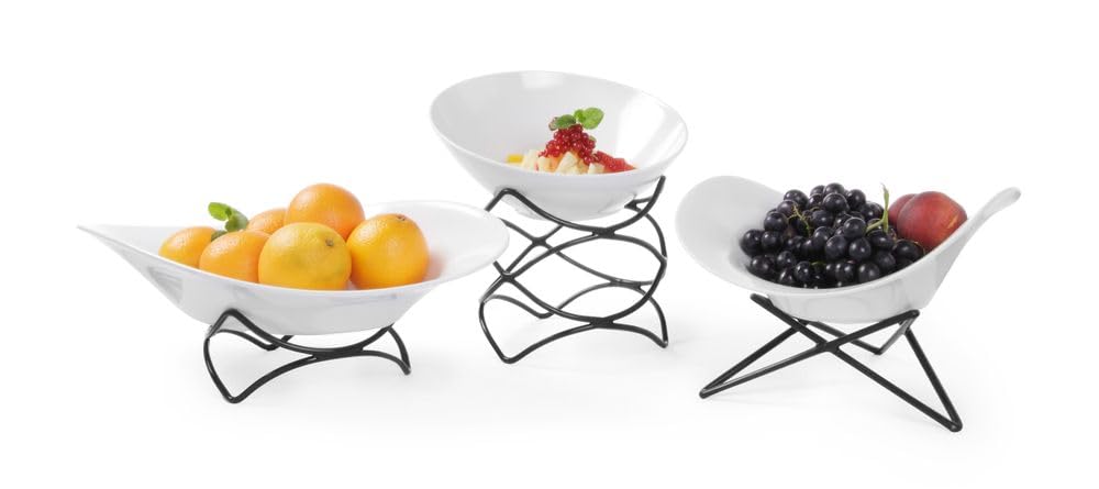 HENDI 561966 Alzata per Buffet in Acciaio,260 x 230X(H) 100 mm (Confezione da 2)