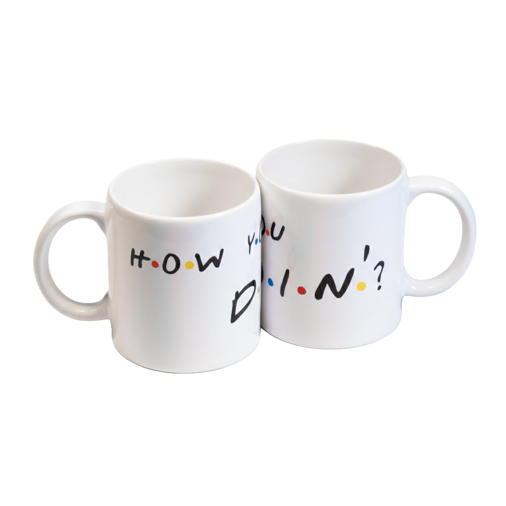 How You Doin Friends Temalı Seramik Kahve Kupası