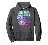 The Good Girl In Me Got Tired Of The Bullshit SKull Rose Pullover Hoodie