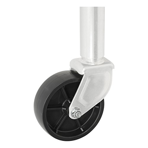 Curt 28912 6-Inch Replacement Boat Trailer Jack Wheel, Black Plastic #TOP3
