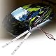 Tbest Chassislicht, 6 V, 24 Del Leiste für Chassisrohr, Leuchtdioden, geeignet für Auto Chenille Buggy 1/10 1/8 RC