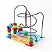 Infant Maze Spielzeug Multifunktionale Hölzerne klassische wulstige Maze hölzerne wulstige Labyrinth-Spiel pädagogisches Spielzeug Puzzle Abacus-Korn-Ring-Spielzeug Wulstige Abacus pädagogisches Spiel