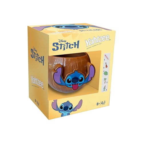 YAHTZEE Stitch Jeu de société WINNING MOVES Dès - vue 4