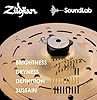 Zildjian FX Stacks 8” Cymbal Stack – Modular Percussion FX Cymbals – Adjustable Bright to Raw Tone – Includes Cymbolt Mount – Perfect for Creative Drumming Styles – Bronze Alloy - FXSTK8 #5