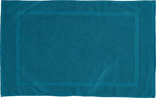REDBEST Duschvorlage, Badteppich Chicago Petrol Größe 50x80 cm - extra...