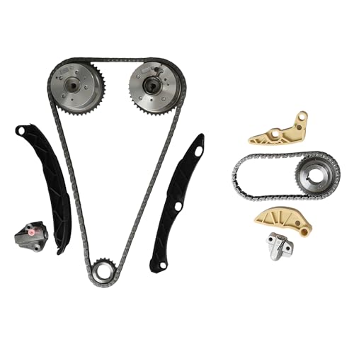 G4KJ G4KH 2.4L 2.0L Timing Chain Kit Cam VVT Gear Fit For Hyundai Santa Fe Sonata Tucson Kia optima Sorento Sportage 2011-2019,24370-2G750 24350-2G750