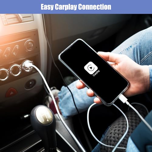 Image of Car Carplay Cable for iPhone 16 /15, iPhone 16 /15Pro 16 /15 Plus 16 /15Pro Max Charger, USB A to USB C for Carplay USB C Cord, iPad usb C Cable 10th Gen iPad Air, 3FT Car Charger Cable Replacement Cord