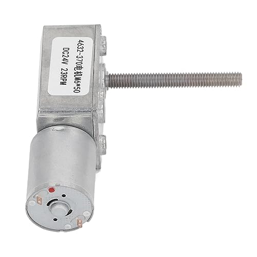 Moteur à engrenage DC 24V durable avec arbre carré résistant