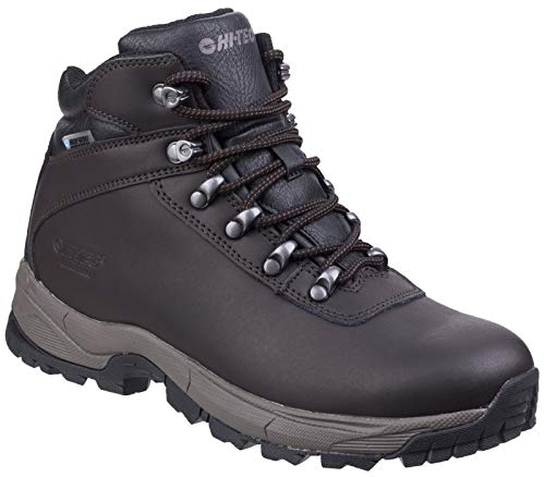 Hi-Tec Eurotrek Lite Waterproof Walking Boots - Mens, Size:7, Colour:Dark Chocolate Brown