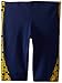 TYR Men's Team Check Jammer Swim Suit (Navy/Gold, 38)
