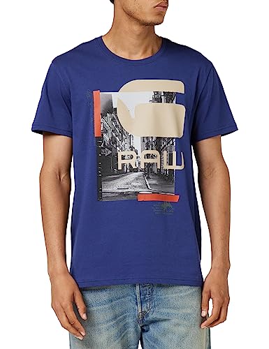 G-Star Raw City Graphic Camiseta, Azul Ballpen Blue D24696-336-1822 , S Para Hombre G-Star Raw City Graphic Camiseta, Azul Ballpen Blue D24696-336-1822 , S Para Hombre