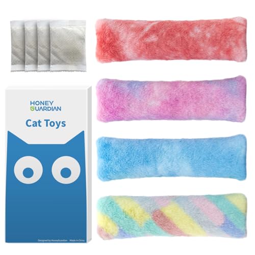 HONEYGUARDIAN 猫のおもちゃ セット やわらかいサイザル素材 爪とぎ キッカー 室内遊び 退屈解消 インタラクティブ 噛んで遊べる 猫用 子猫 遊び好き