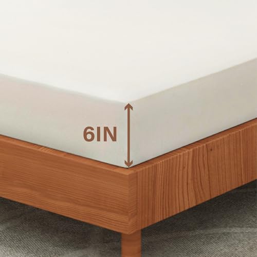 EGOHOME Twin Mattress for Kids 6 Inch Memory Foam Mattress, Cooling Gel Bed Mattress in a Box, Premium Terry Cover Foam Mattress, CertiPUR-US Certified, Medium Mattress, 38\" x 75\", Yellow