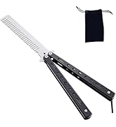 Miyosus Butterfly Kamm Faltbarer Taschenkamm - Foldable Metal Comb for Men, Portable Butterfly Co...