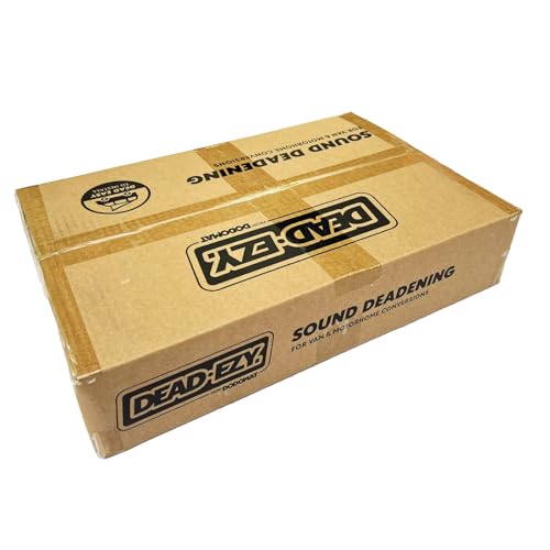 Dodo Mat Dead-EZY Sound deadening mat, 40 Sheets, 40 sq.ft (3.7sq.m), car & Van Sound proofing, Vibration Damping