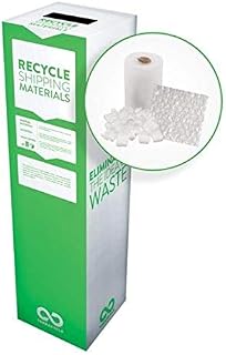 TerraCycle CS45-M Zero Waste Box for Disposable Glove, Medium, 40" Height, 11" Wide, 11" Length, Borosilicate Glass