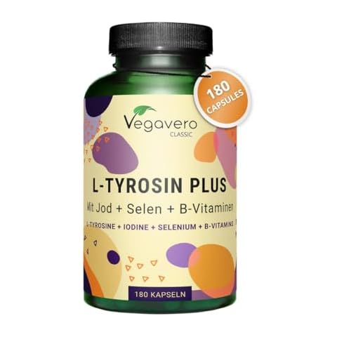 Vegavero L-Tyrosine with B Vitamins Cover