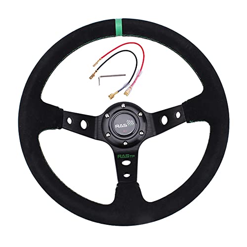 Amazon | MUTEKI ステアリング ハンドル 直径350mm 軽量アルミニウム