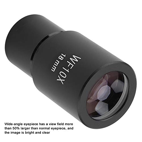 Image of 2PCS 10X Widefield Eyepiece Bright Clear Image Observation Protector Biological Microscopes Eyepiece Microscopes Eyepiece Widefield Eyepiece, 10X Microscope Eyepieces for Optical Microscope Eyepieces