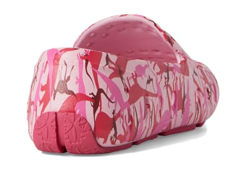 Image of Floafers Kids Unisex Prodigy Driver Print (Big Kid) Pink Dino Camo 4 Big Kid M