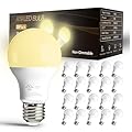 dalattin 20 Pack LED Light Bulbs A19 E26 60 Watt Equivalent Soft White 2700K Warm Light Lightbulbs Indoor Standard 120v 60hz 800 LM Non-Dimmable 80+ CRI UL Listed