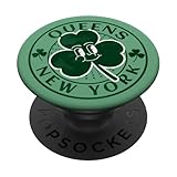 Photo Gallery souvenir retrò del queens new york irish shamrock ny popsockets popgrip adesivo Photo Gallery souvenir retrò del queens new york irish shamrock ny popsockets popgrip adesivo