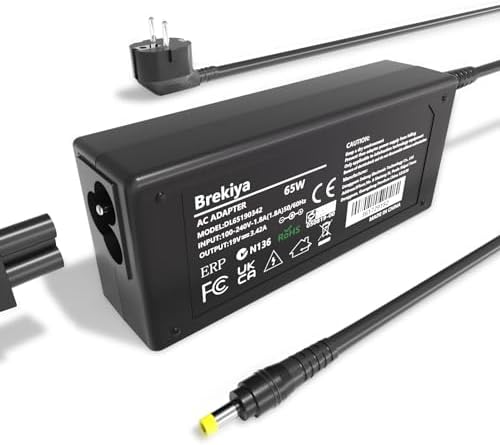 Chargeur T-ProTek 65W Pour Acer TravelMate 290d, 281xv, 225xv - 19V 3.42A