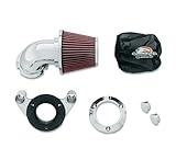  GZM Luftfilter-Set Heavy Breather Chrom Screamin Eagle Compact Design für Harley Davidson Touring 08-16, Trike 15-16, Softail -14-17 OEM 28716-10A