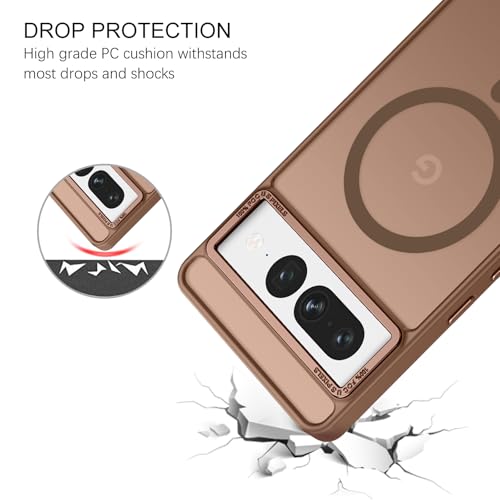 Coque Pixel 7 Pro magnétique support pliable idéale pour vos vidéos et trajets