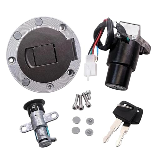 Evita fugas con la tapa del depósito de gasolina e interruptor para Yamaha TZR250 1KT 4