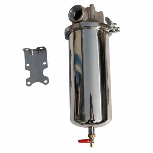 WYDDDARY Stainless Steel Water Filter Housing Heavy Duty Filter Housing for 10