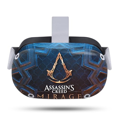 Head Case Designs Officially Licensed Assassin's Creed Crest Logo Mirage Graphics Vinyl Sticker Skin Decal Cover Compatible with Meta Quest 2