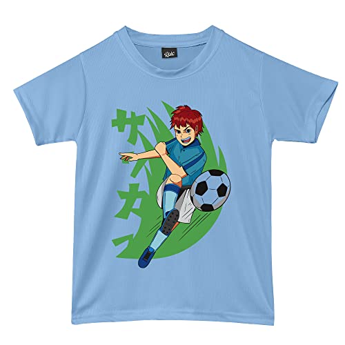 Image of RISH Tshirt for Boys and Kids | Super Soft Quick Dry Fit Fabric Football Boy Printed Casuals