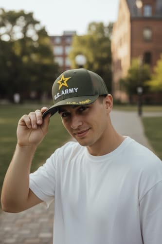 Image of US Army Veteran Hat for Men - Officially Licensed Military Baseball Cap, for Veterans