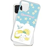 SmaSmaSweets Galaxy A25 5G SCG33 ケース [デザイン:6.レモンフラワー/クリアケース] シナモロール サンリオ グッズ シナモン ハード スマホケース カバー ギャラクシーa25 scg33