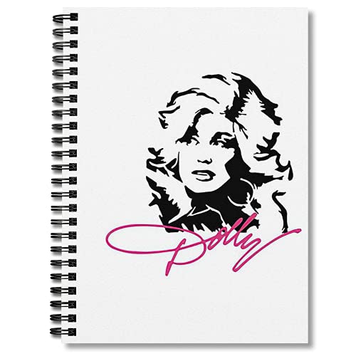 Spiral Notebook Dolly Composition Patron Journal Notepad Planner Journaling Notebooks Dot Graph Paper Cocktail Journal Day Planner