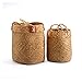 Bidet Cesti portaoggetti Vaso di Lavanda Cestino del Cestino di Vimini Vaso di Lavanda Tessuto Sdraio cestelli di stoccaggio Cestino Appeso Rattan Vaso di Fiori in Vaso Cestino Domestico con Manico