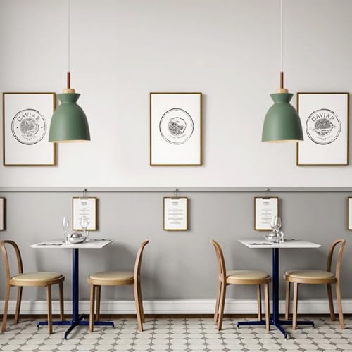 Lustre en métal créatif avec culot E27 pour plafond de chambre