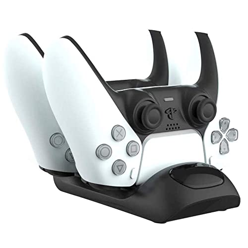 CONNYAM Charging Dock Compatible with PS5 Wireless Controller, Controller Charging Station with Charging Indicator and Type C Charge Cable for Sony Playstation 5 Controller