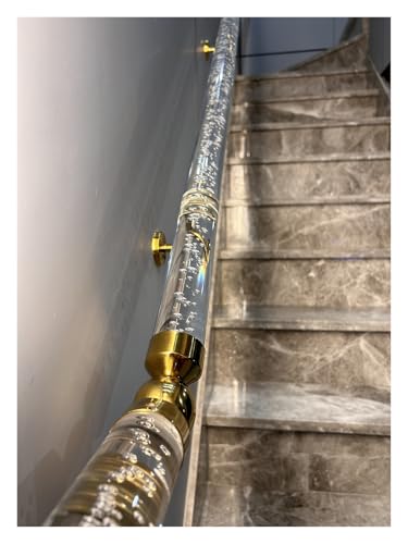 Main courante en acrylique anti-chute pour sécuriser vos escaliers avec élégance