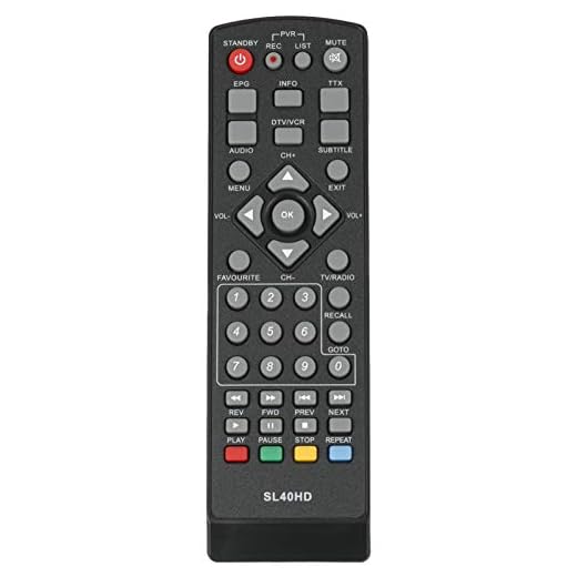 ALLIMITY Fernbedienung Ersetzen für Micro NewLine Amsrad Yumatu Digiline WOXTER DVB-T1600TVHD DVb-T-1600-TV-HD M80-HD M25-HD-Stick M25-HD-Zapper M80HD M25HD 890 Hd-890 HD22