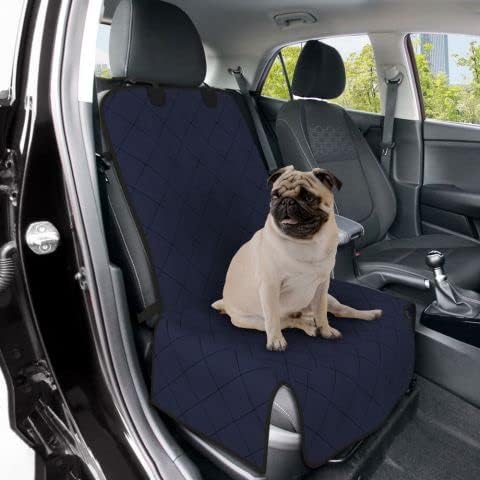 Covers & All Dog Car Front Seat Cover, 260 GSM, Made of Water-Repellent, Tear-Resistant Polyester Fabric, Layered with a 160 GSM Anti-Skid Material (Charcoal Gray, 24" H X 20" W X 20" D)
