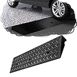 REDEXI Rampa De Umbral Antideslizantes Rampa De Acera, Rampa De Carga Rampas De Bordillo De Caucho, Rampas De Umbral Portátiles 4cm 5cm 6cm 7cm 8cm 9cm 10cm Alto Rampa Para Silla De Ruedas(100x25x8cm(