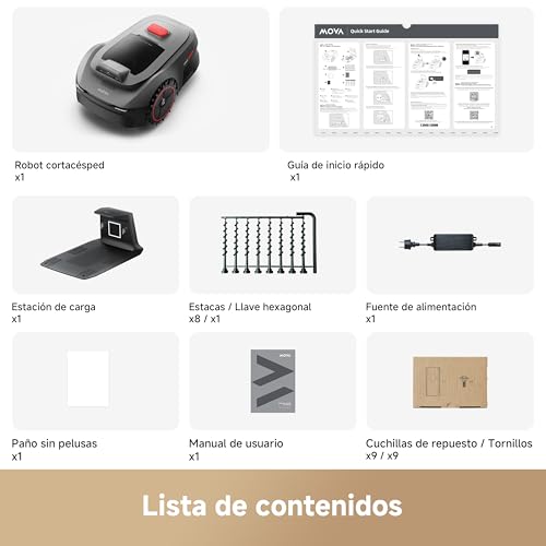 MOVA ViAX Robot Cortacésped, Configuración de Límites Sin Cables y Mapeo Automático por IA con UltraEyes 1.0, Planificación de Trayectorias en Forma de U, Esquivación de Obstáculos con Visión Dual - imagen 9