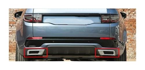 Cubierta tubo escape trasero para Discovery Sport L550 2020-2024 acabado negro exclusivo 2