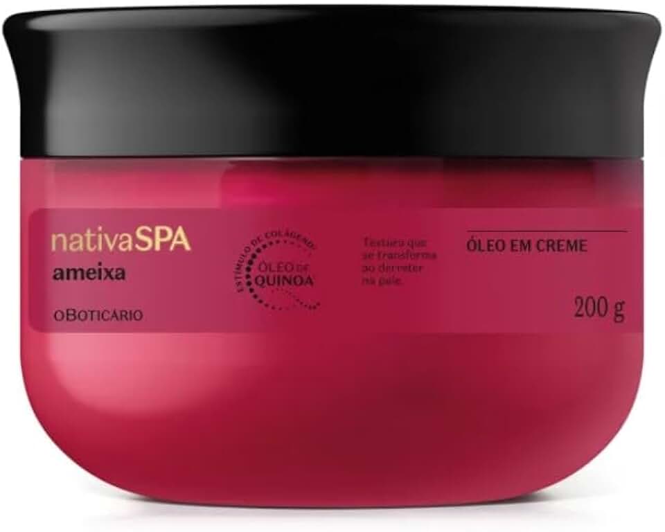 Óleo Em Creme Corporal Nativa Spa Ameixa 200g