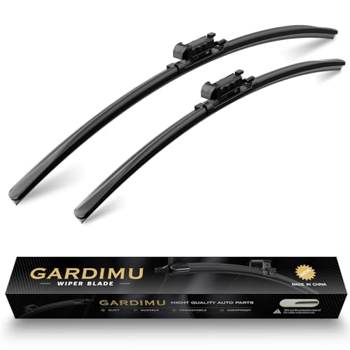 GARDIMU 2 Pcs Front Windshield Wiper Blades, A Pair of Front Window Wiper Blade Set for All Weather Performance for Benz Sprinter 2007 2008 2009 2010 2011 2012 2013 2014 2015 2016 2017 2018